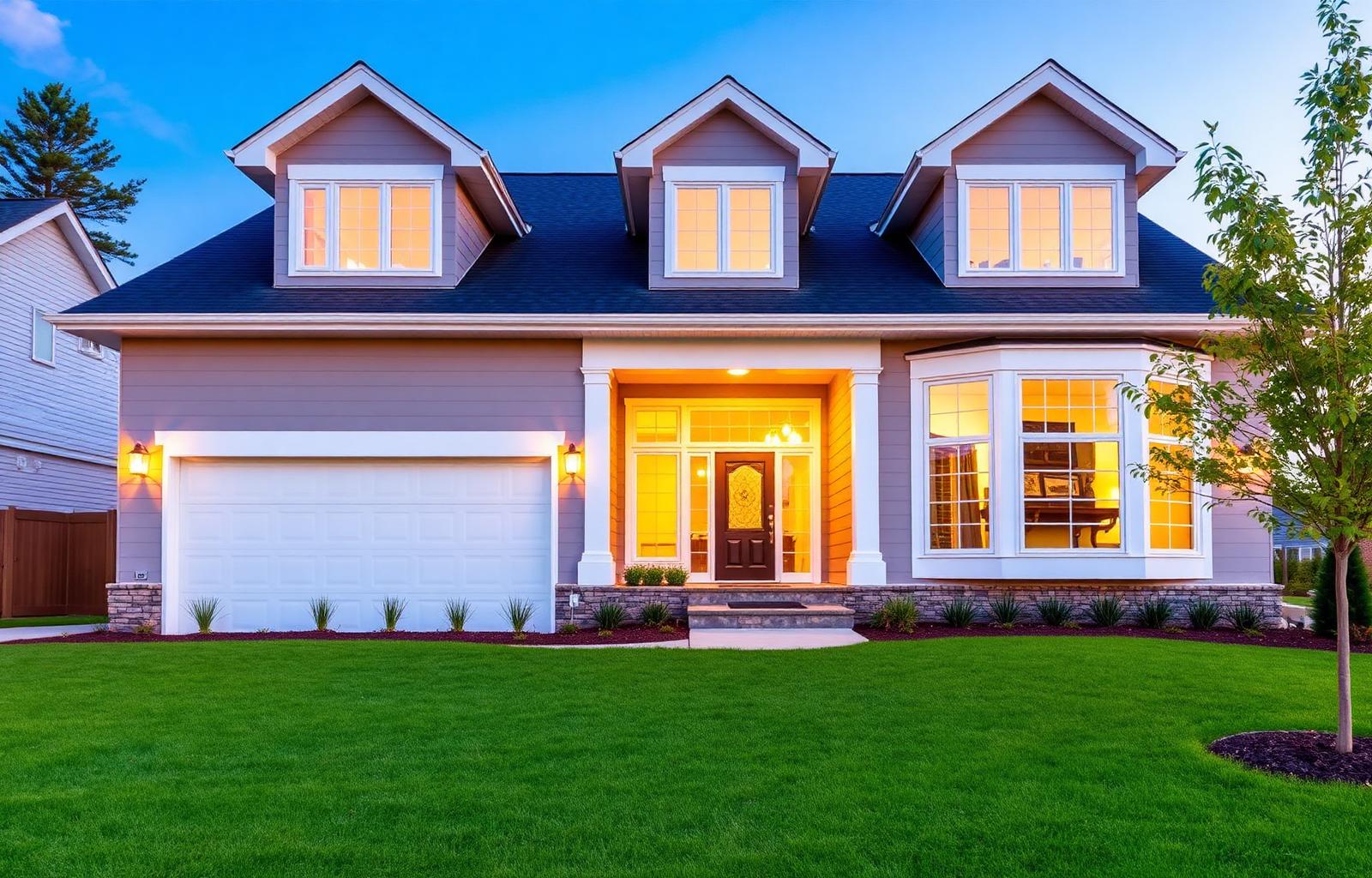 Beautiful suburban home with new windows