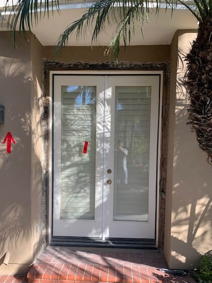 A Tri-State home before Bulldog replaced the doors