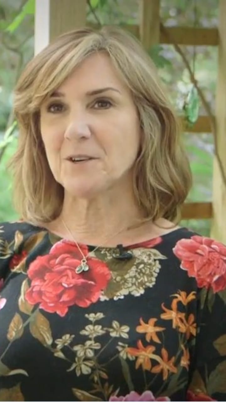 Rachel Bennett, a Lawrenceburg homeowner, on her windows installation